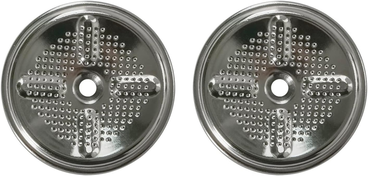 Pack Of 2 Round Stainless Steel Coffee Filter Basket X99178