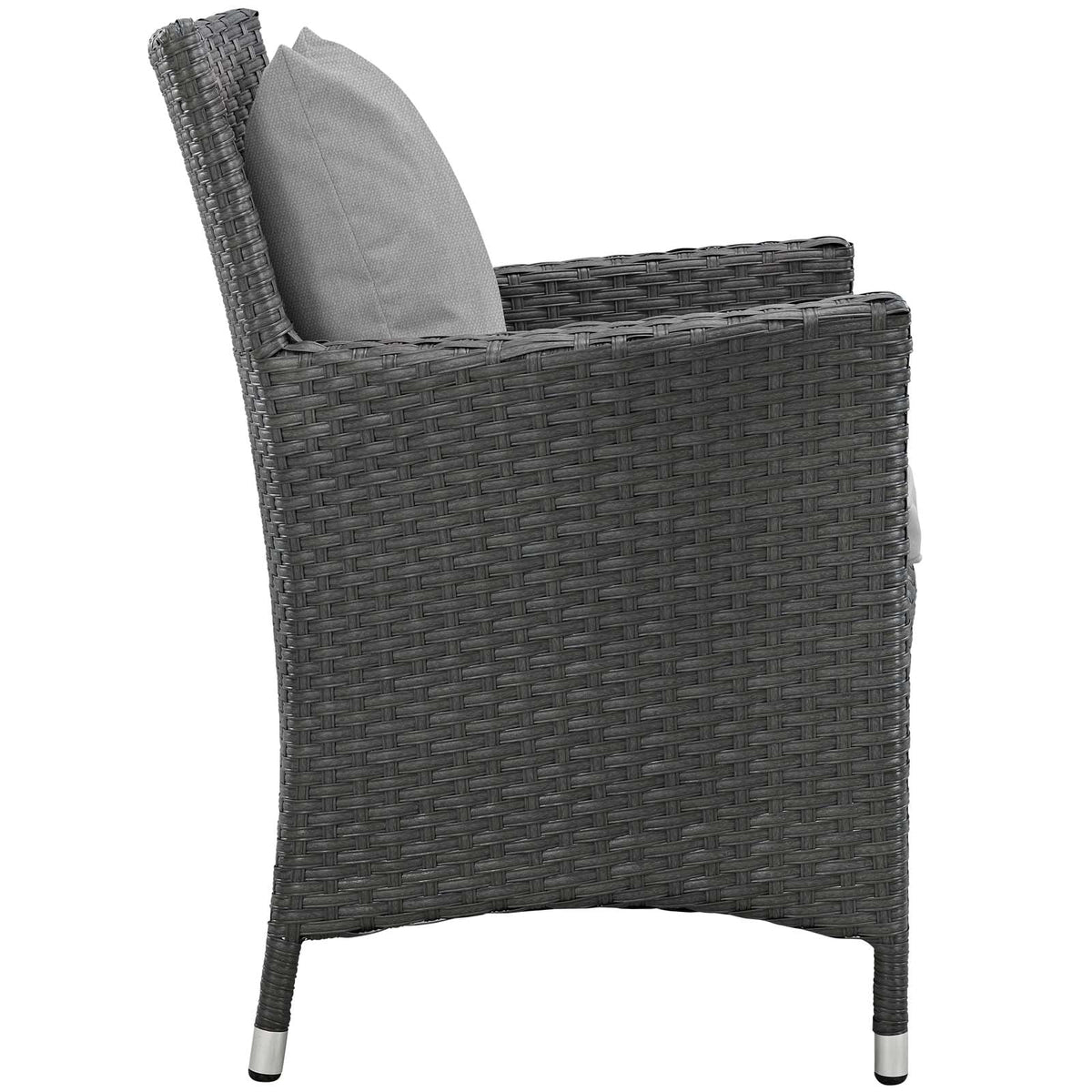 9 Piece Outdoor Patio Dining Set in Canvas Gray R7590
