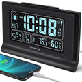 Auto Set Digital Alarm Clock with 5 Inch Large Display B62873