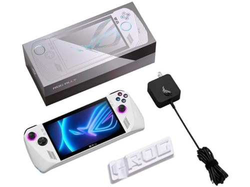 ROG Ally Gaming Handheld Console, Z1 Processor, 512GB, 1080p 120Hz Display, White X543460