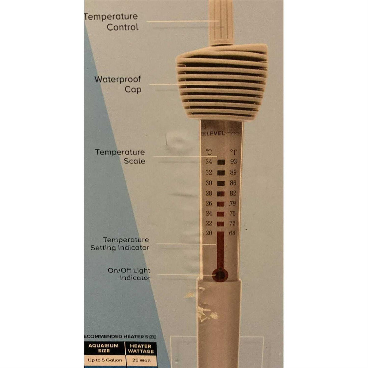 Submersible Aquarium Tank Heater L501