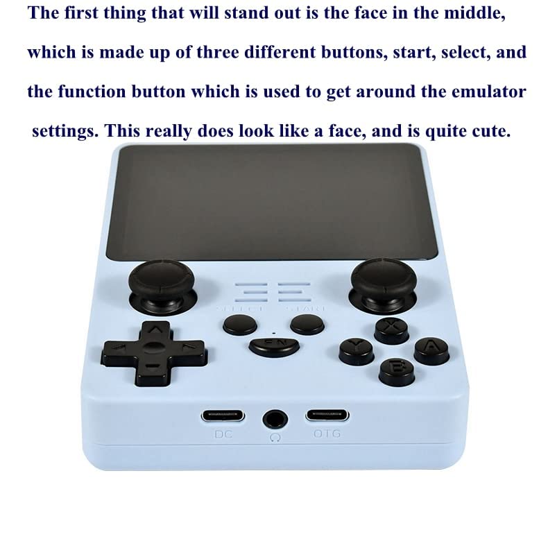 3.5 Inch Handheld Retro Game Console with 128G Card F41384