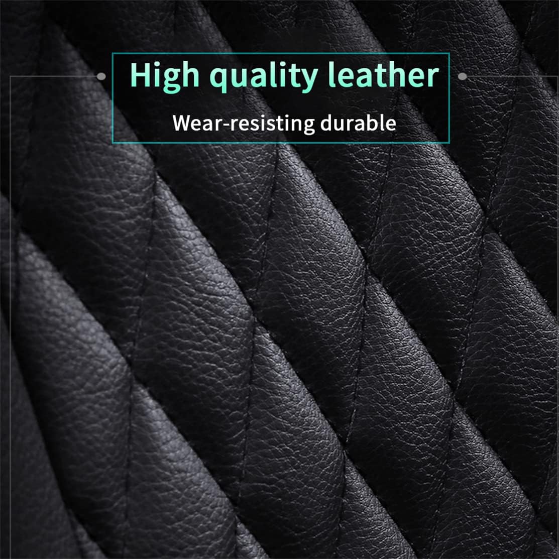 Car Seat Covers 5-Seat Black Blue N2784