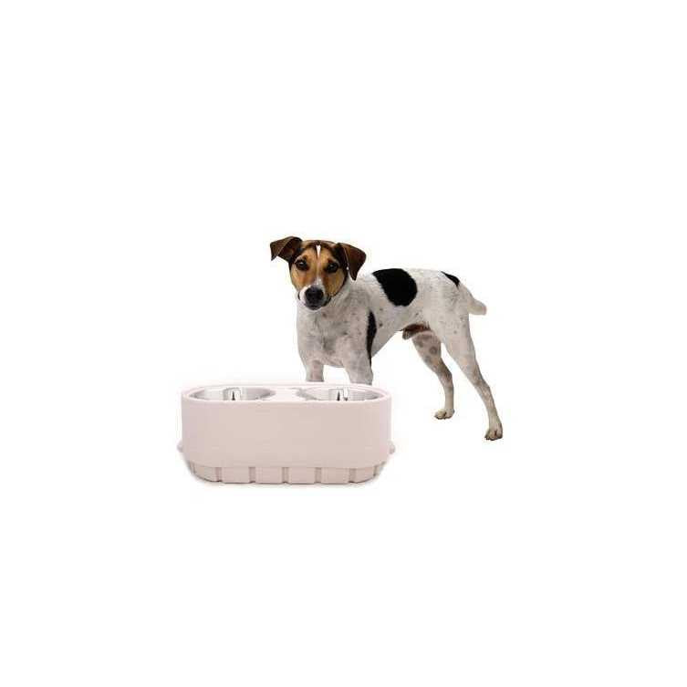 Elevated Double-Diner Pet Feeder R1655