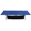 Royal Blue Folding Camp Cot U86012
