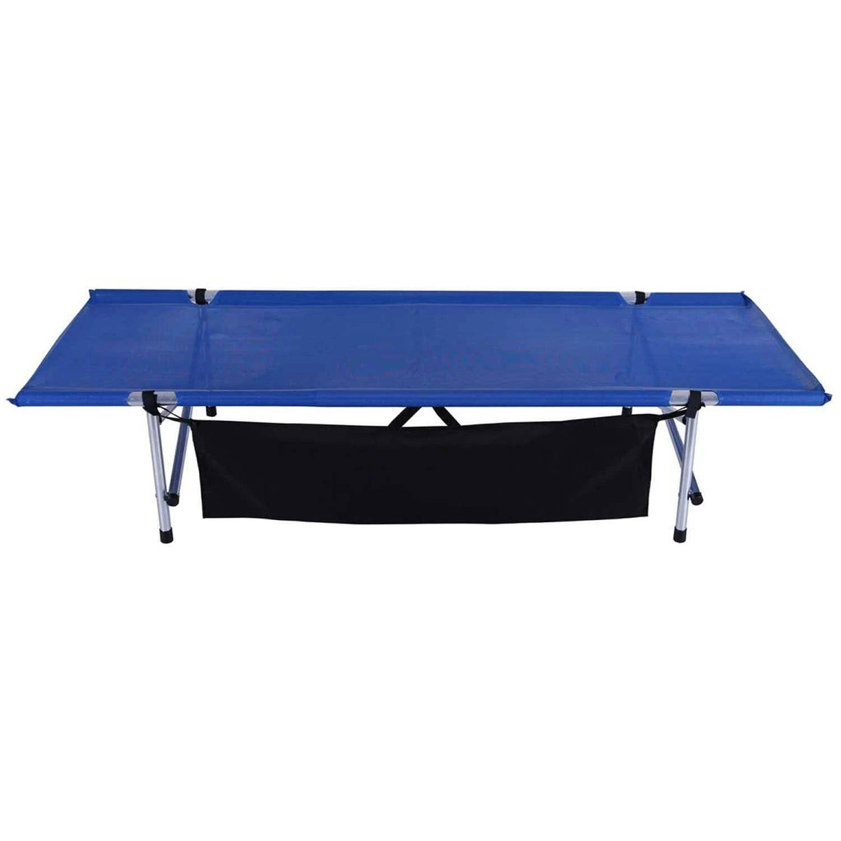 Royal Blue Folding Camp Cot U86012
