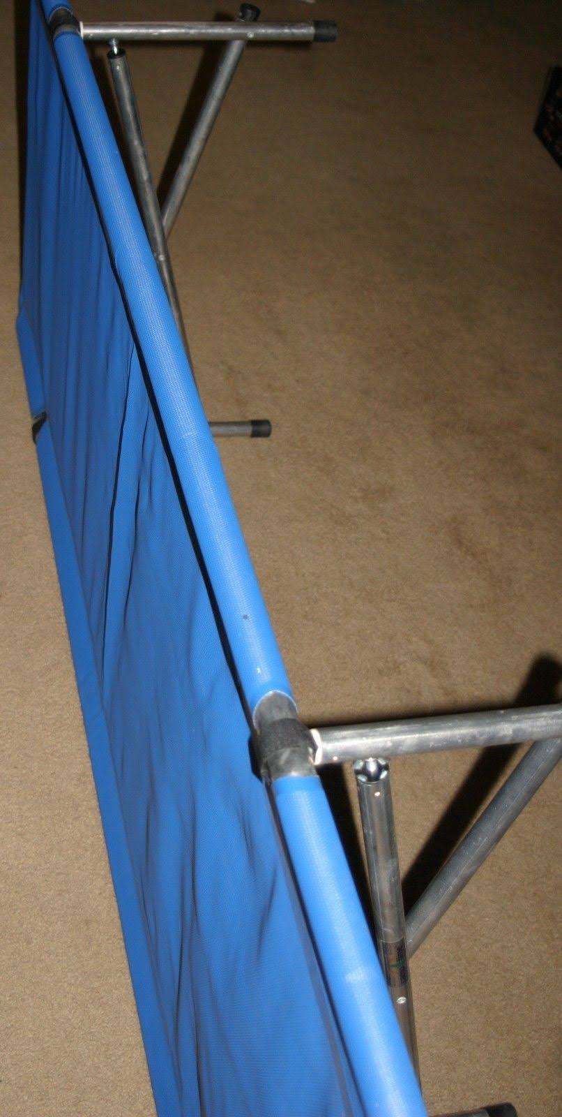 Royal Blue Folding Camp Cot U86012