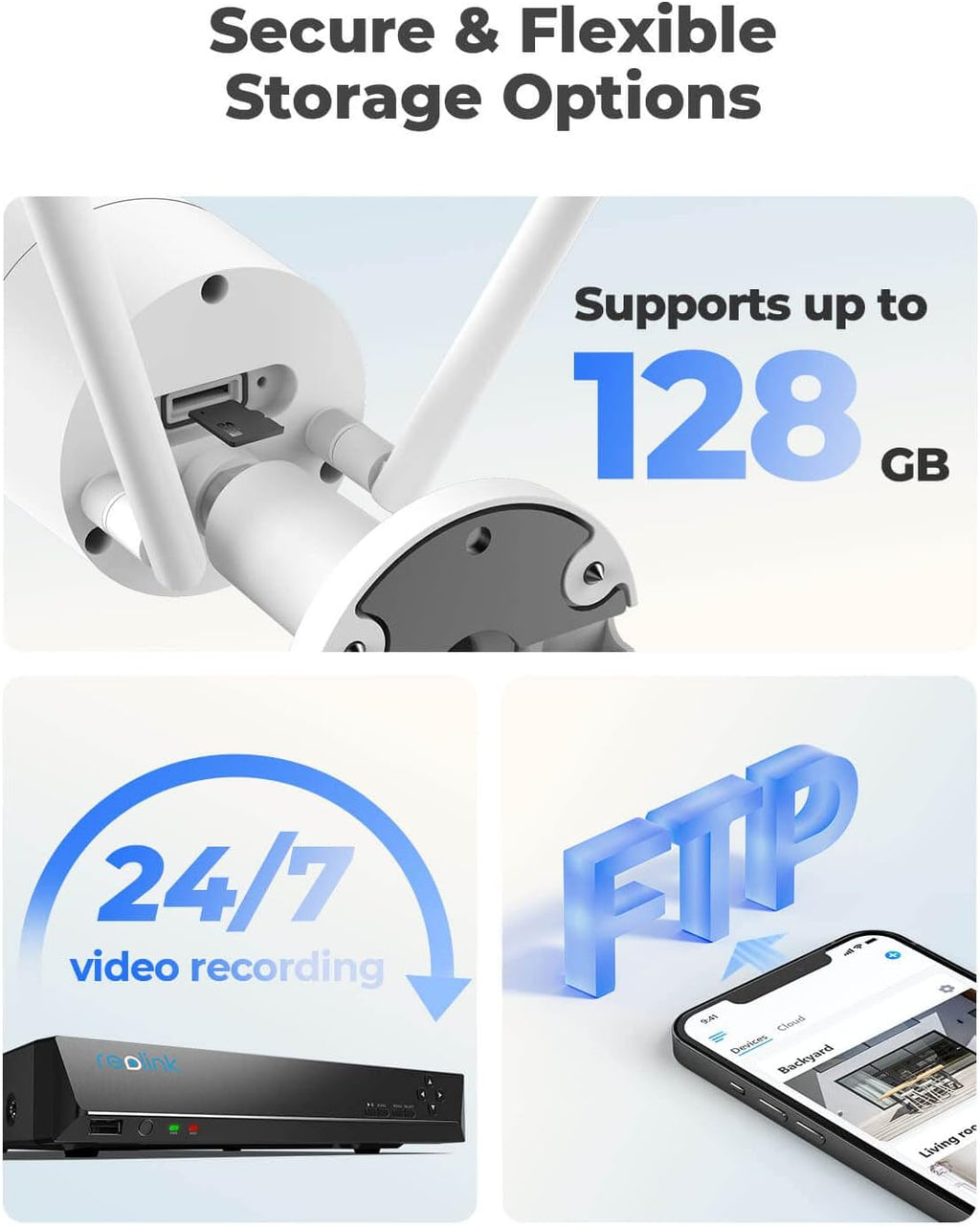 4MP Plug-in WiFi Security Camera Outdoor V347