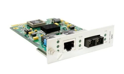 100Base-TX to 100Base-LX SC Media Converter Card T78169