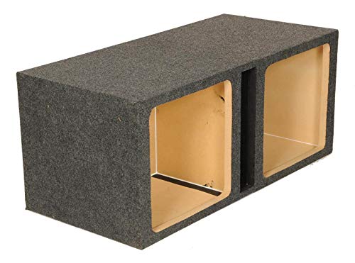 15" Dual Vented Square Subwoofer Enclosure Box T302785
