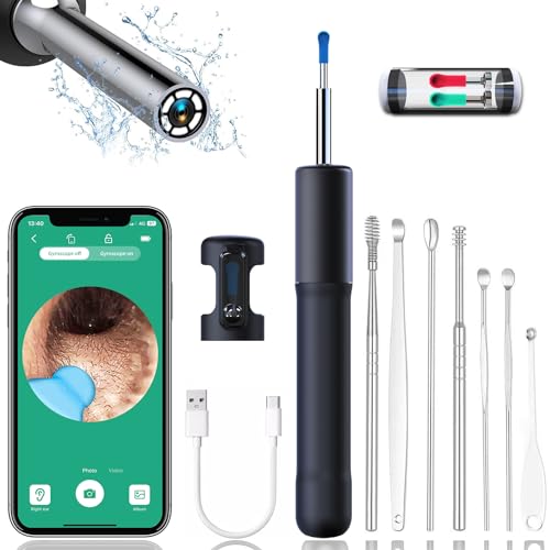 1080P HD Camera Ear Wax Removal Tool with Light A48780