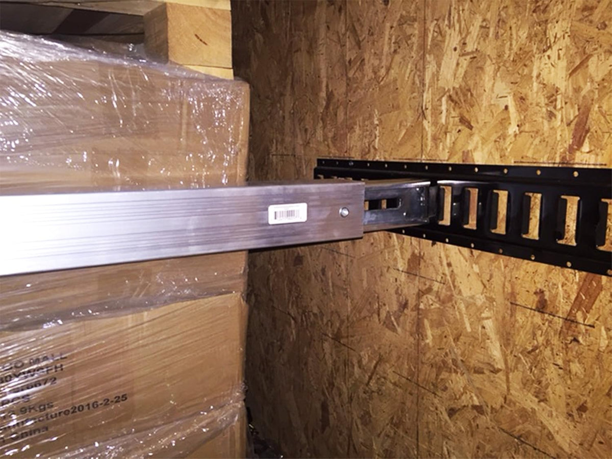 Two Adjustable Aluminum E-Track Decking Beam U359