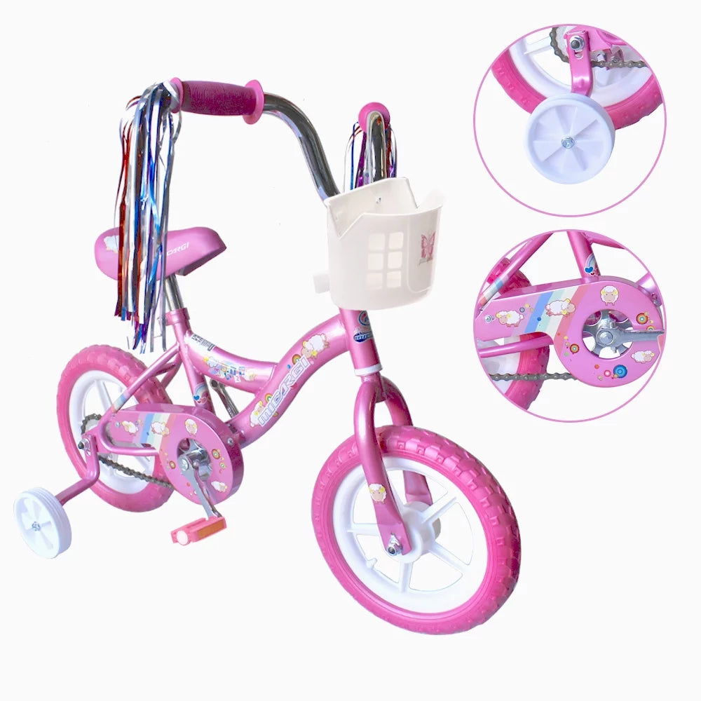 12 Kid's Beginner Bicycle Foam Tire Red T17767