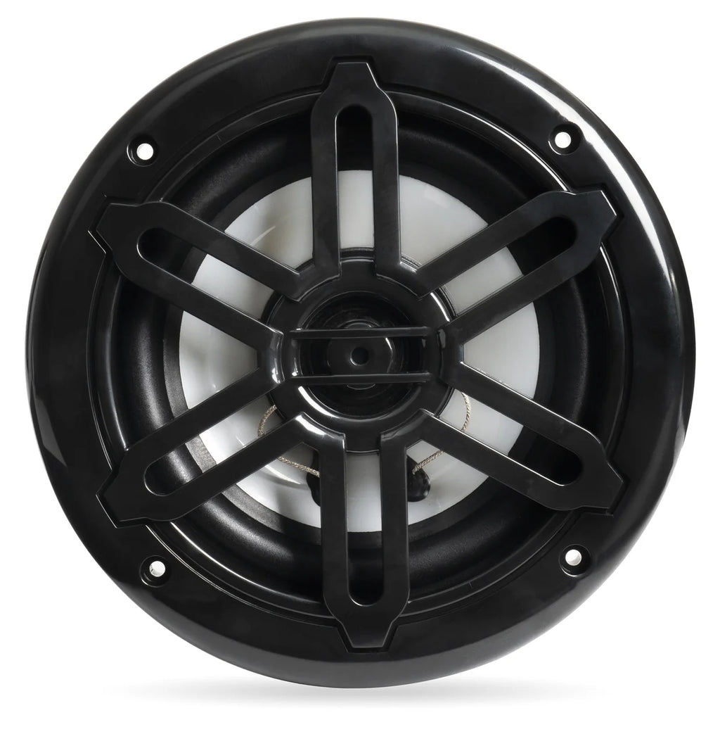 Black 500W 6.5" Marine Speakers with RGB X79246