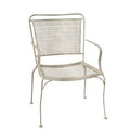 Stacking Patio Dining Chair Weathered White M63778