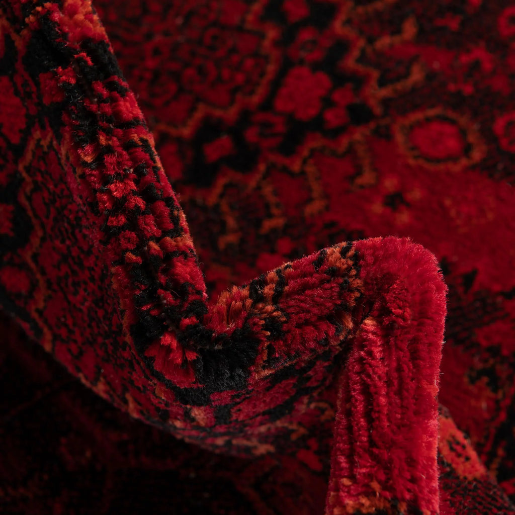 Bokhara Collection Rug 9' x 12' Red Low Rug Q911992