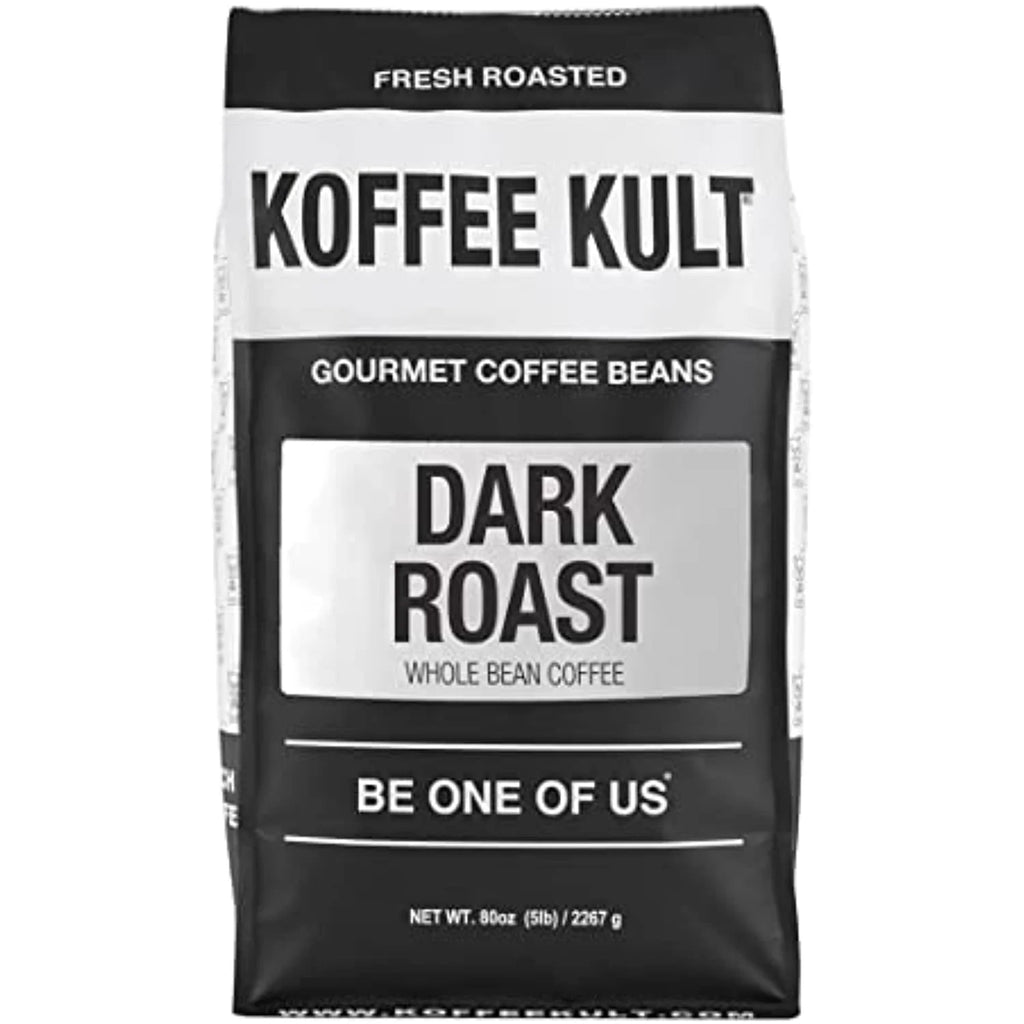 Dark Roast Whole Bean Arabica Coffee 5 Pound Bag W943338
