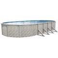 12' x 24' x 52 Oval Above Ground Swimming Pool J737