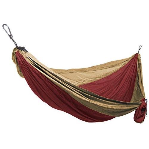 Double Parachute Nylon Hammock with Carabiners and Hanging Kit C596308