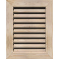 18-in W x 26-in H Vertical Gable Vent Unfinished Smooth Pine Y55523