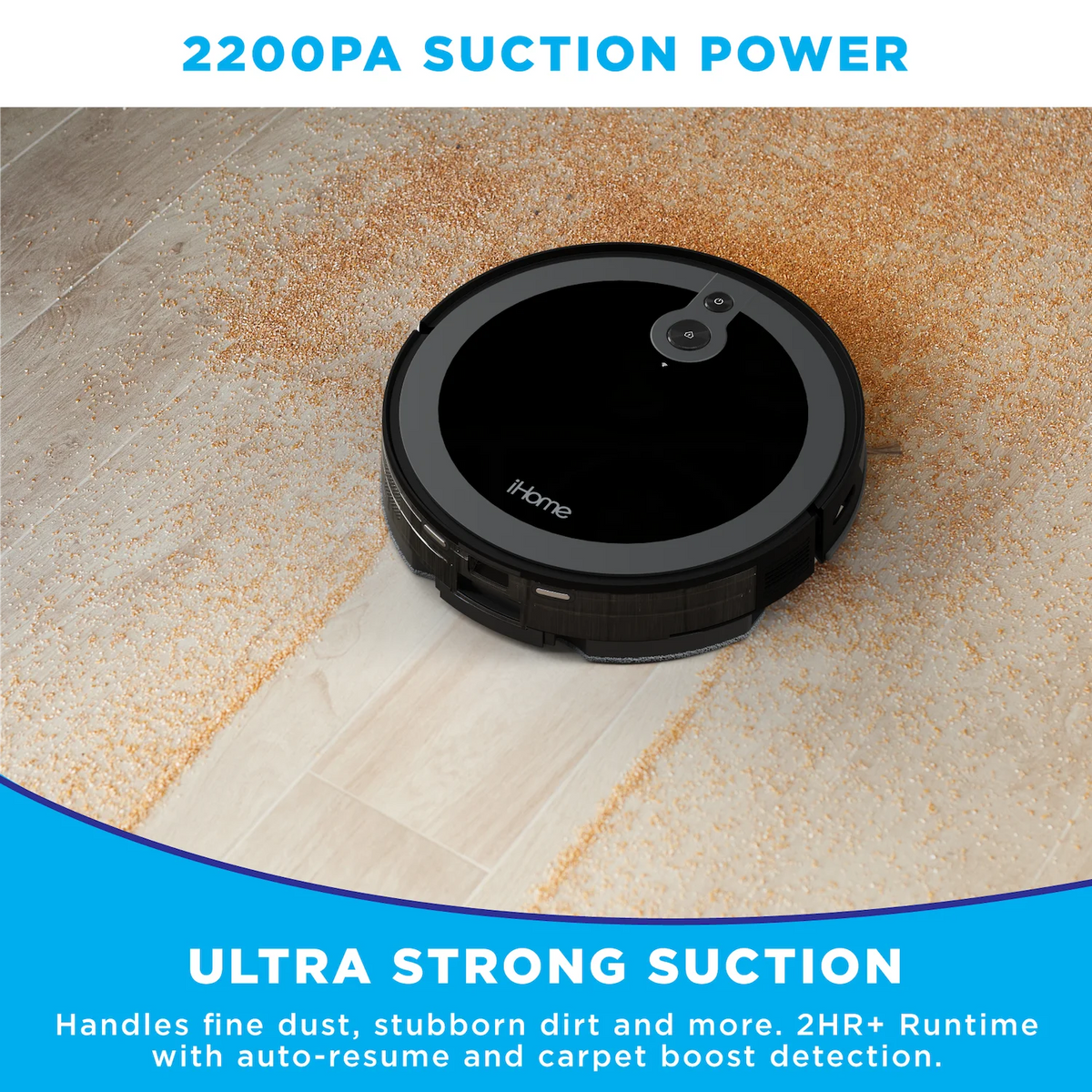 2-in-1 LIDAR Robot Vacuum and Vibrating Mop N466