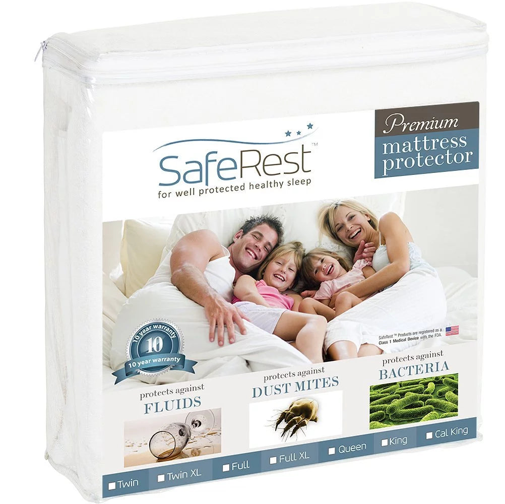 Hypoallergenic Waterproof King Mattress Protector V198
