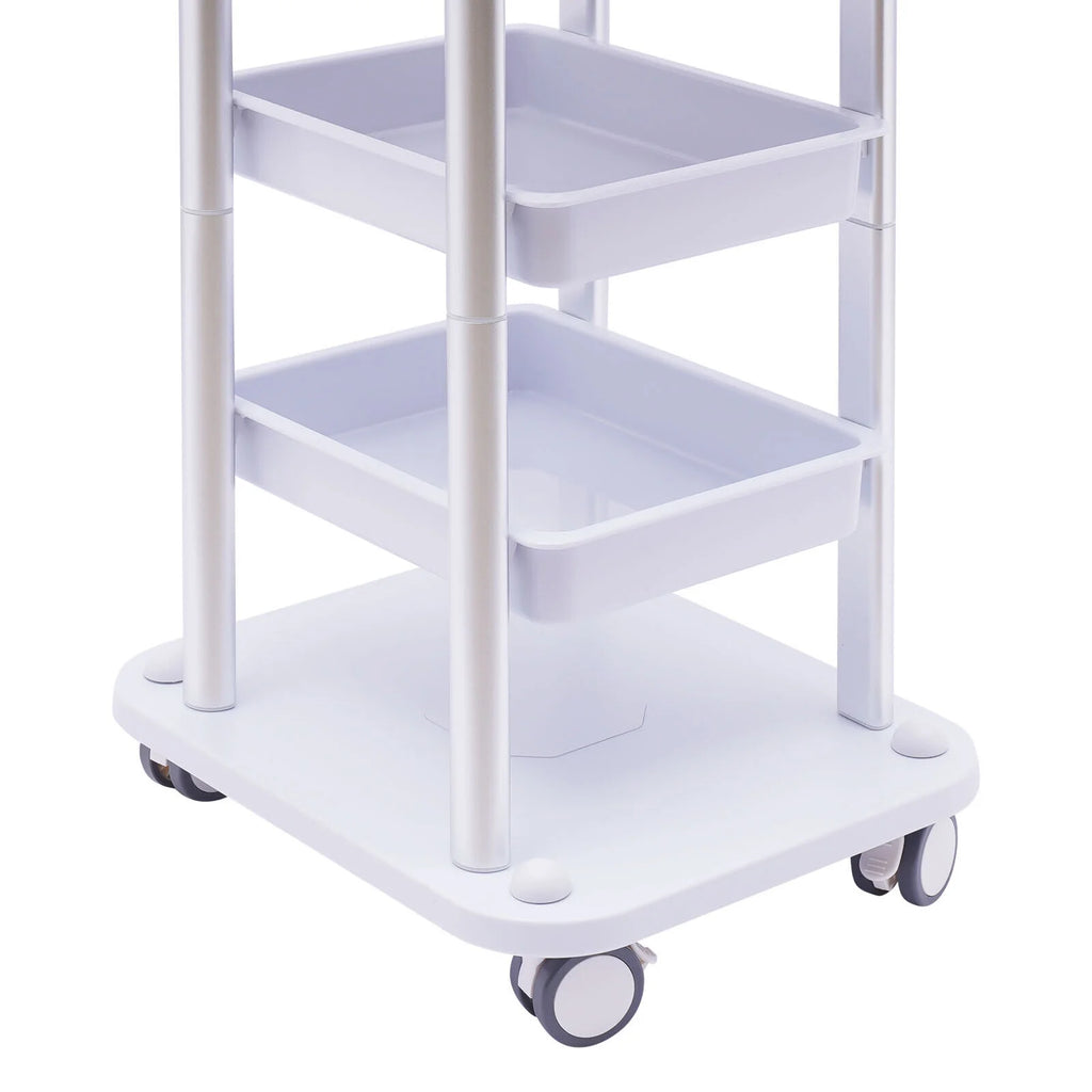 4 Layers Tray Rolling Cart with Wheels V700