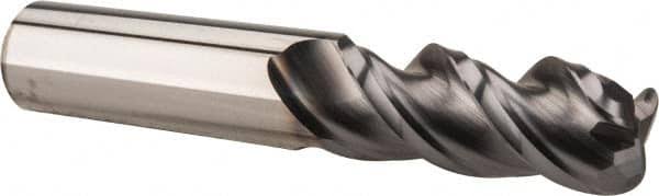 Solid Carbide Corner Radius End Mill with TiCN Finish L326412