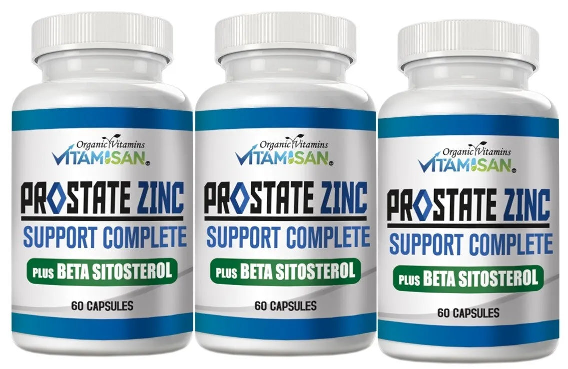 3 Prostate Supplement Urinary Support Capsules F549