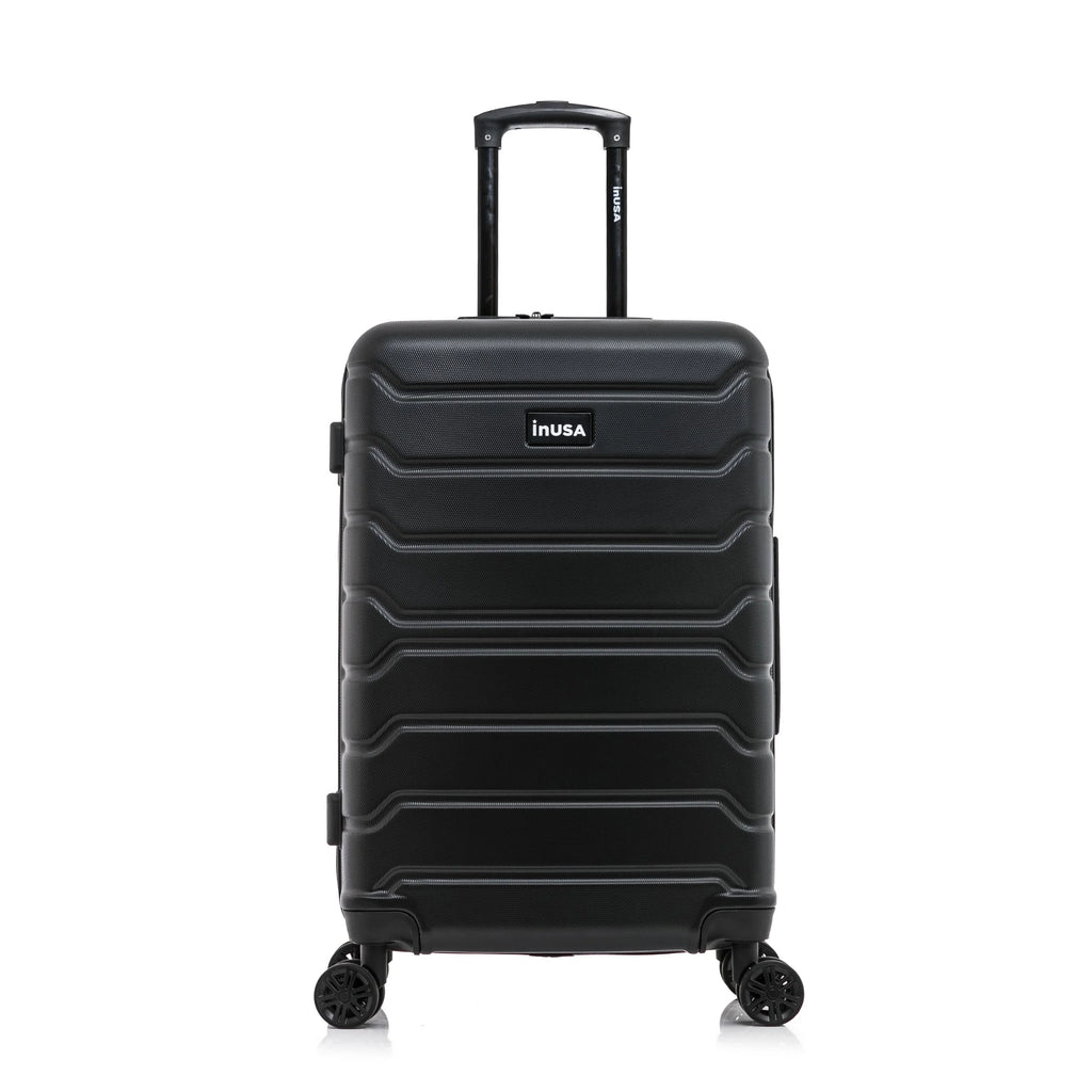 24" Hardside Lightweight Luggage with Spinner Wheels, Black T8873