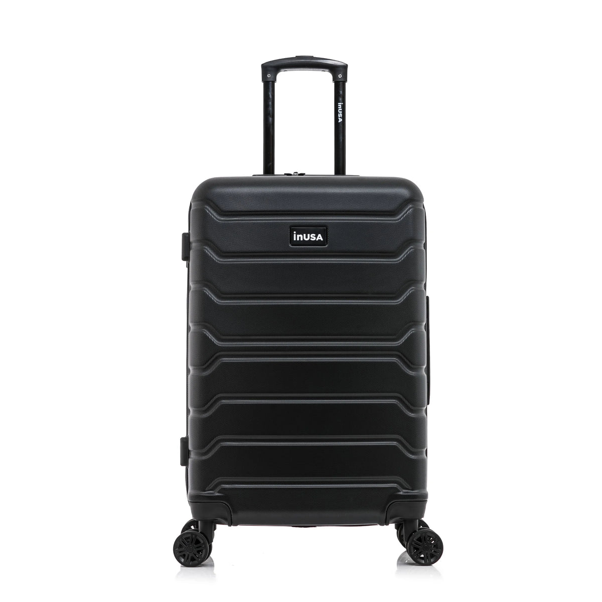 24" Hardside Lightweight Luggage with Spinner Wheels, Black T8873