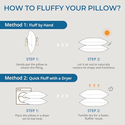 King Size Pillows Set of 4 Down Alternative R7933