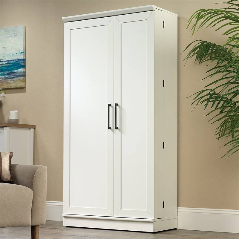 White Storage Cabinet K325