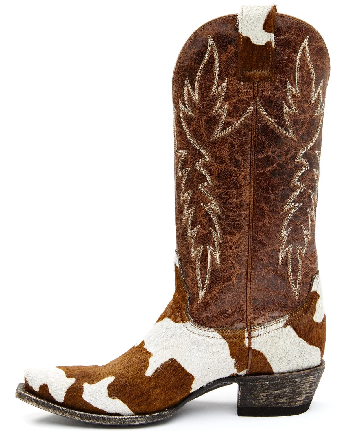 Brown Snip Toe Western Boot S500