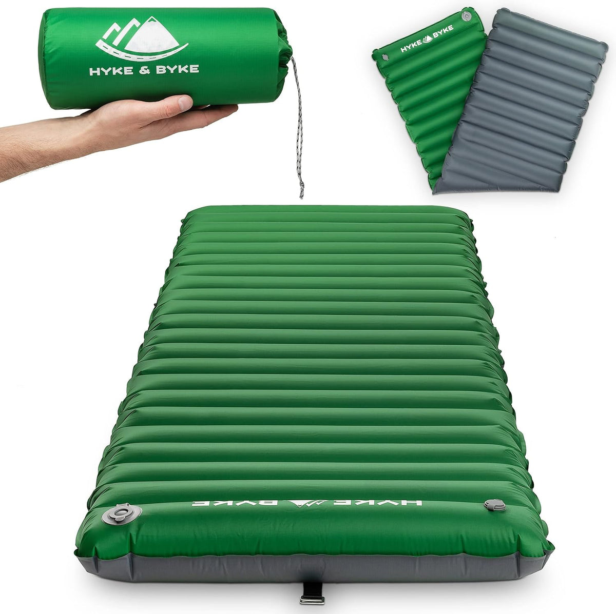 Inflatable Sleeping Pad with 70 D Ripstop Nylon Fabric N911307