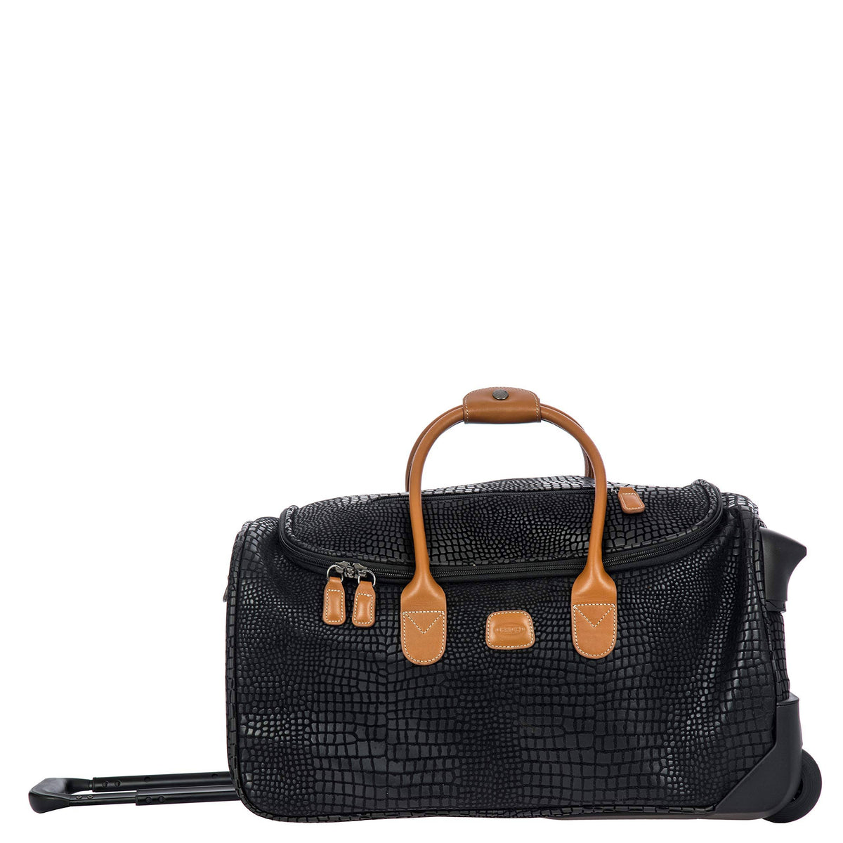 Black Carry-On Rolling Duffle W1879
