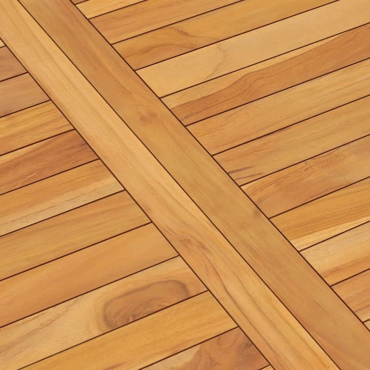 Solid Teak Wood Patio Dining Table H266