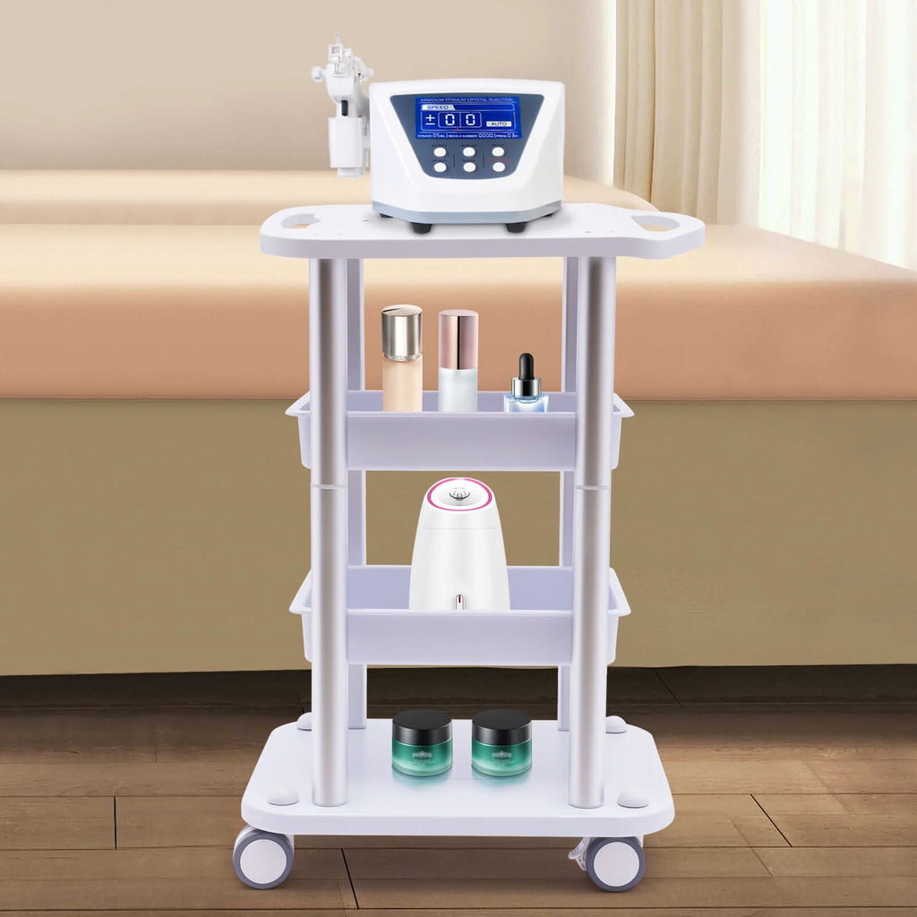 4 Layers Tray Rolling Cart with Wheels V700