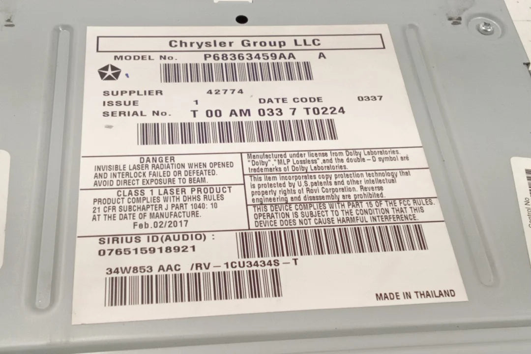 CD Player Radio Receiver OEM C699