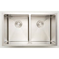 Chrome Kitchen Sink with Stainless Steel Finish, 18 Gauge N58800