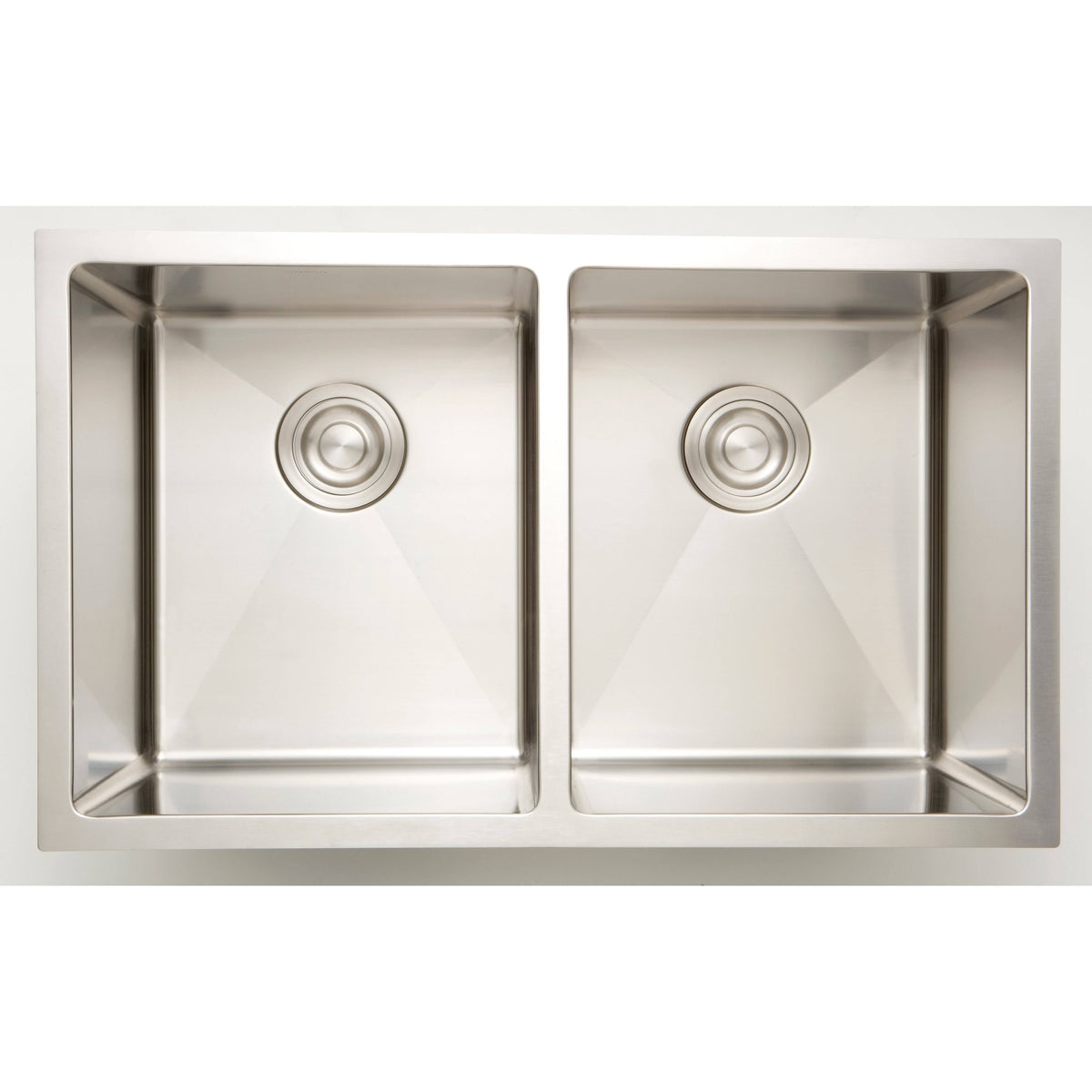 Chrome Kitchen Sink with Stainless Steel Finish, 18 Gauge N58800