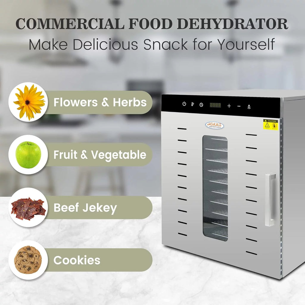 12 Trays Stainless Steel Dehydrator K38852