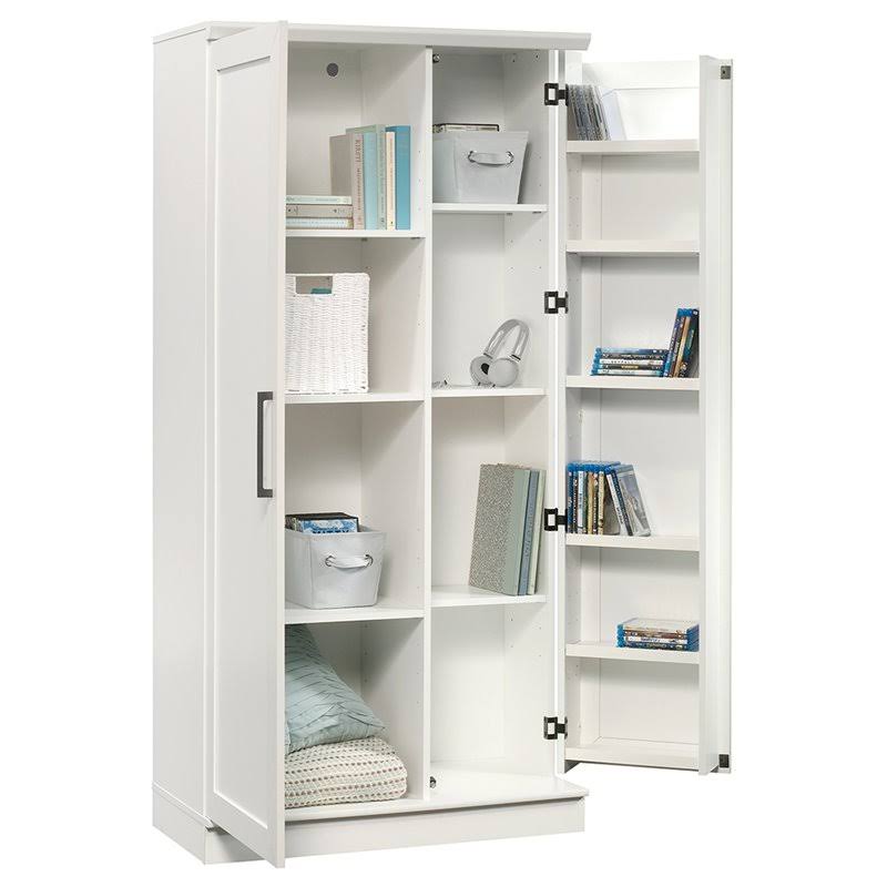 White Storage Cabinet K325