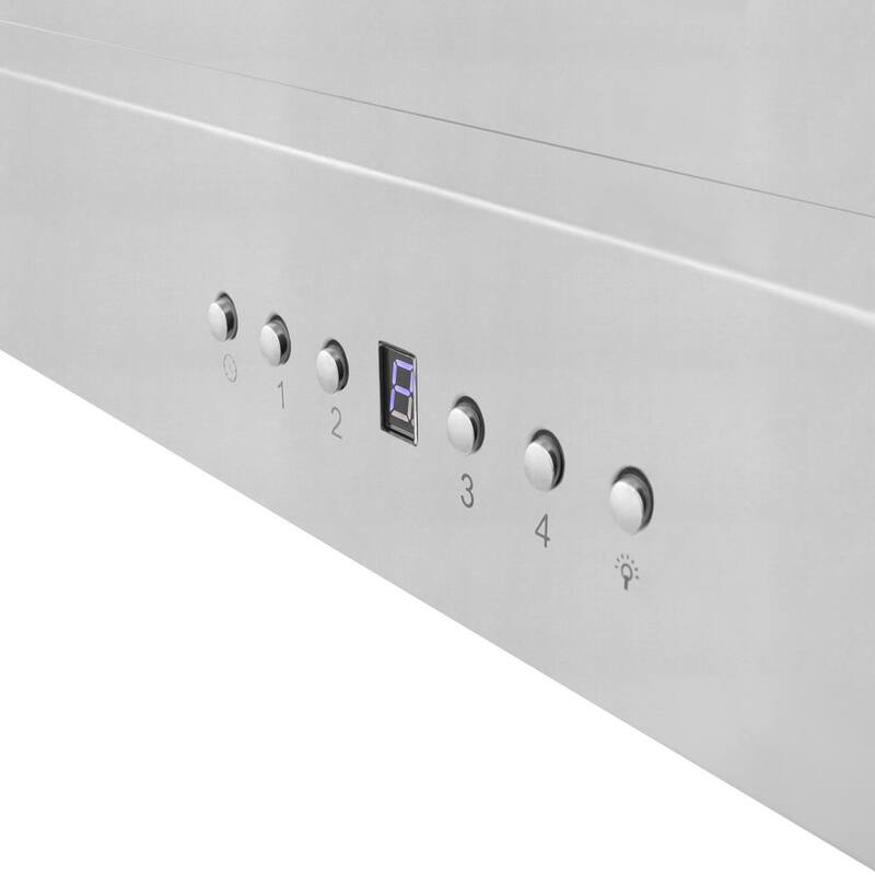 400 CFM Convertible Wall Mount Range Hood in Stainless Steel T31907