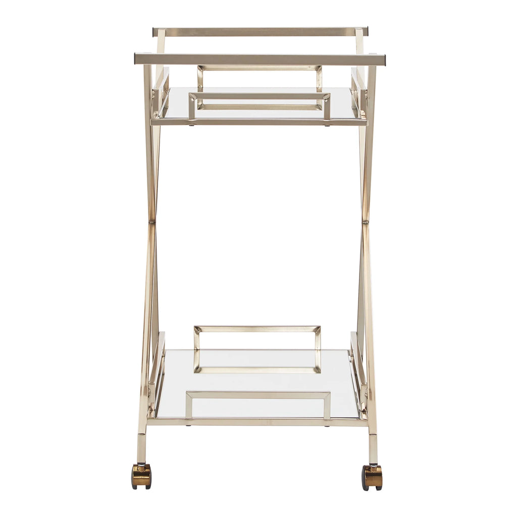 Champagne Gold Bar Cart V54855
