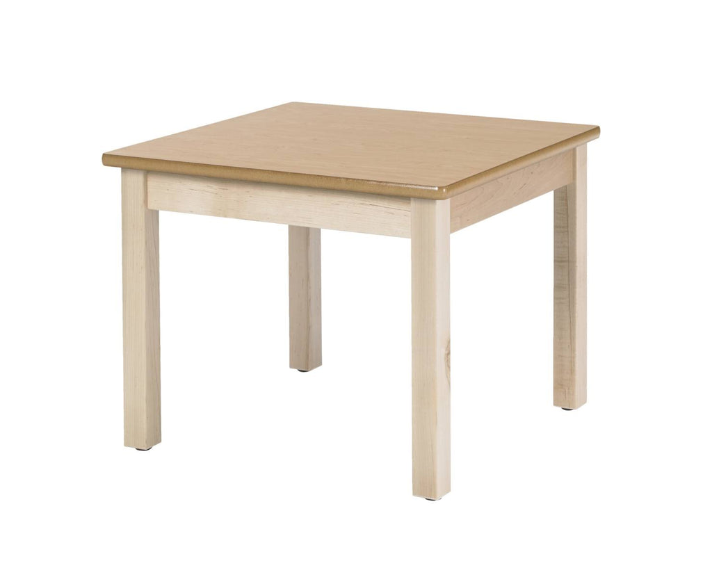 Square Laminate Top Wood Table H86290