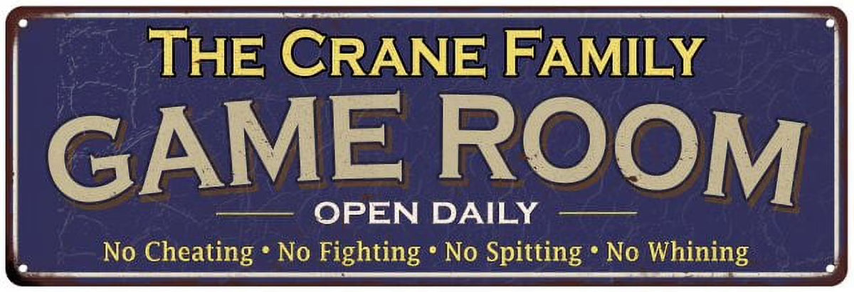 Metal 8x24 Sign Y375
