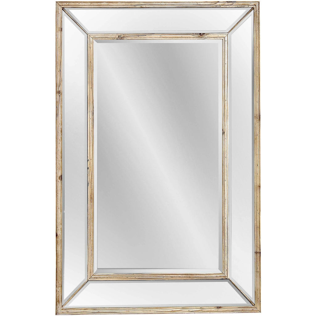 Scrubbed Pine Wall Mirror S410