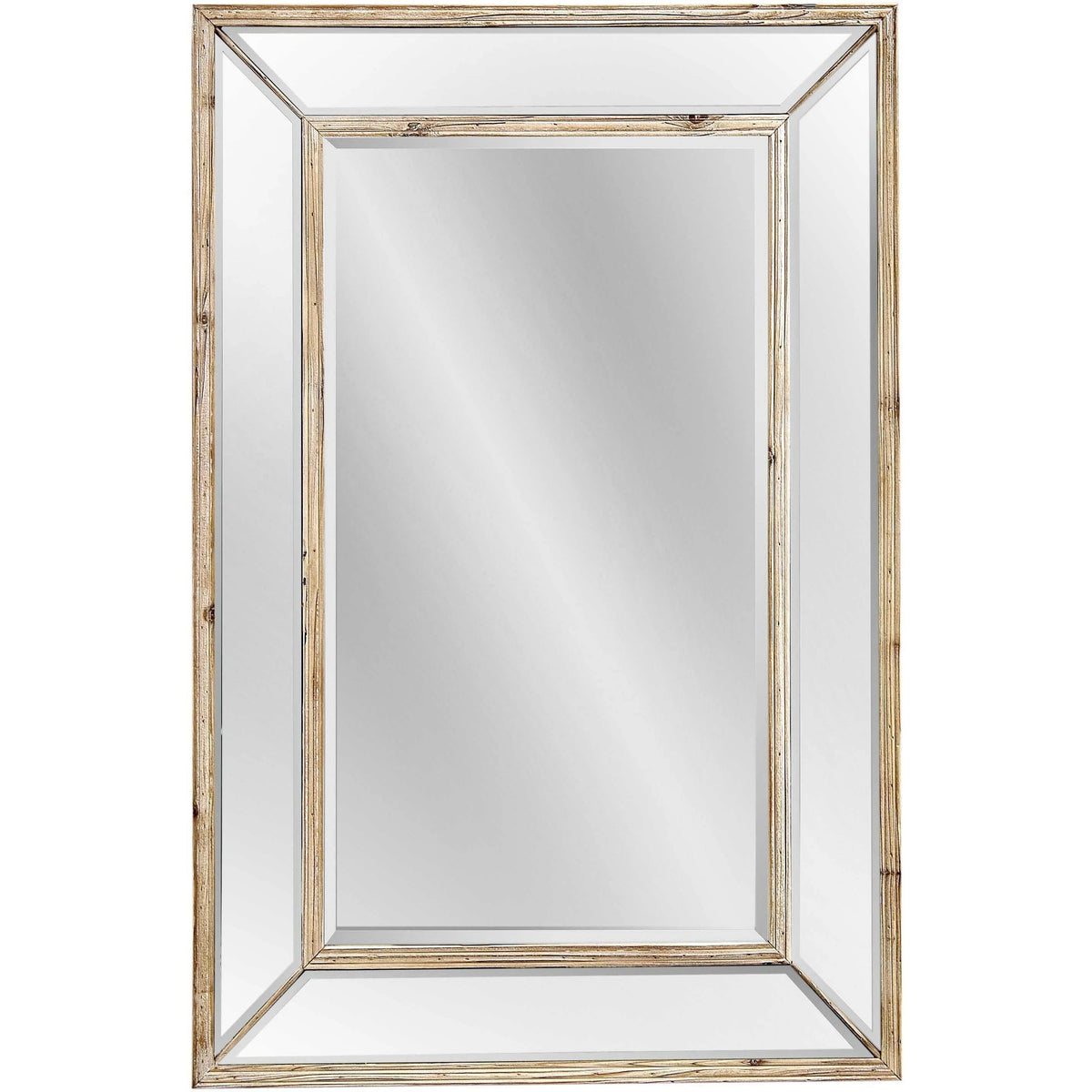 Scrubbed Pine Wall Mirror S410