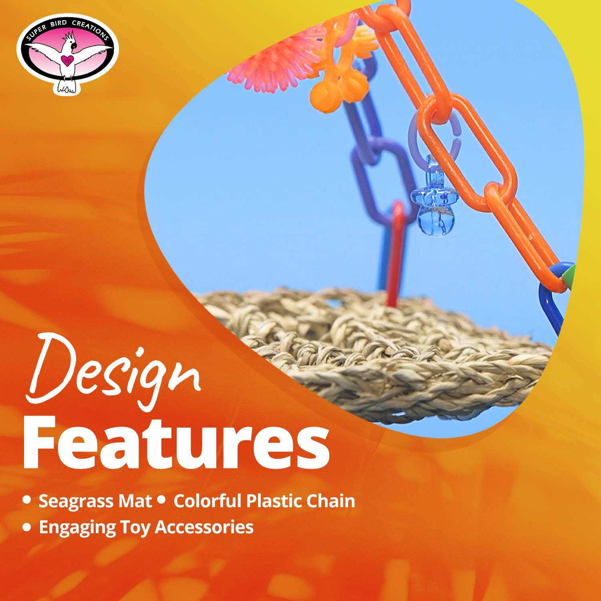 Mini Flying Trapeze Bird Toy A55688